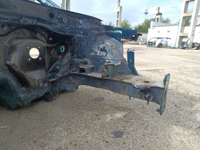 Front left quarter VW Passat 20-22 on the body. blue, bump on the threshold