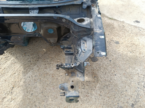 Front left quarter VW Passat 20-22 on the body. blue, bump on the threshold