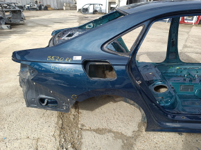 Quarter wing rear right VW Passat 20-22 on the body. blue, pokes