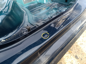 Quarter wing rear right VW Passat 20-22 on the body. blue, pokes