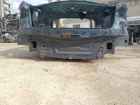 Rear panel VW Passat 20-22 assembled 2 parts, on the body. Blue