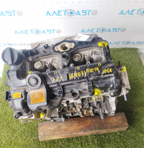 BMW 5 F10 12-16 N20B20A engine, 105k, compression 11-11-11-11, oil filler cap broken
