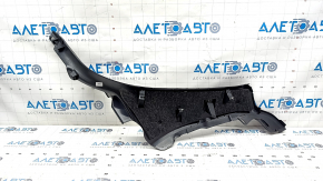 Rear pillar trim left bottom Audi A3 8V 15-20 4d, 5d, black, without airbag, scratches