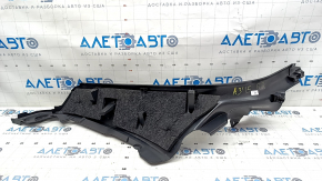 Rear pillar trim right bottom Audi A3 8V 15-20 4d, 5d, black, without airbag, scratches