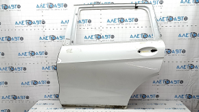 Bare rear left door BMW X7 G07 19- white A96, dent, bumps, paint chips