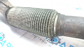 The inlet pipe with catalytic converters VW Passat b7 12-15 USA 1.8T is sawn off, the mesh is torn