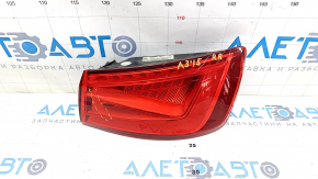 Lamp outer wing right Audi A3 8V 15-16 4d usa LED, scratch
