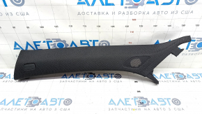 Front pillar trim upper left Audi A3 8V 15-20 4d, 5d, black, broken guide, fracture used