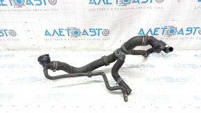 Upper cooling pipe VW Passat 20-22 2.0T with 2 quick releases