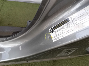 Front left quarter Nissan Rogue 14-20 sawed off, with central pillar, graphite, butt