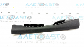 Front pillar trim middle right Audi A3 8V 15-20 4d, 5d, black, broken mount