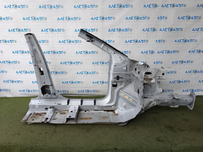 Quarter front left Jeep Compass 17- sawn off, with central pillar, white