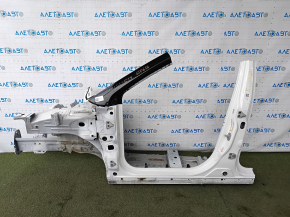 Quarter front left Jeep Compass 17- sawn off, with central pillar, white