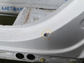 Quarter wing rear left Mazda CX-30 20- sawed off, with central pillar, white, dent