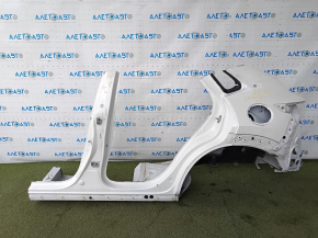 Quarter wing rear left Mazda CX-30 20- sawed off, with central pillar, white, dent