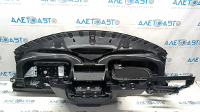 Dashboard front panel without AIRBAG VW Tiguan 09-17 black, peeling off