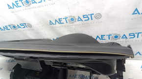 Dashboard front panel without AIRBAG VW Tiguan 09-17 black, peeling off