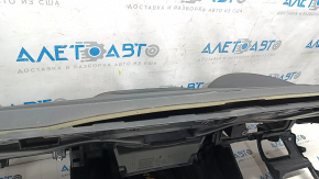 Dashboard front panel without AIRBAG VW Tiguan 09-17 black, peeling off