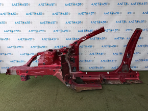 Front right quarter Toyota Camry v70 18- sawn off, with central pillar, red