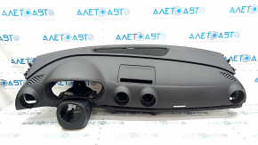 Torpedo front panel with AIRBAG Audi A3 8V 15-20 4d, AWD, black, rusty pyropatron