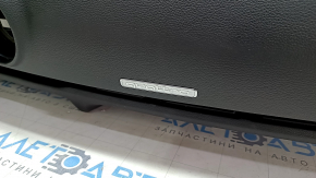 Torpedo front panel with AIRBAG Audi A3 8V 15-20 4d, AWD, black, rusty pyropatron