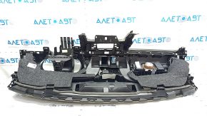 Torpedo front panel with AIRBAG Audi A3 8V 15-20 4d, AWD, black, rusty pyropatron