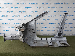 Jeep Compass 17 front right quarter - sawn off, with central pillar, white