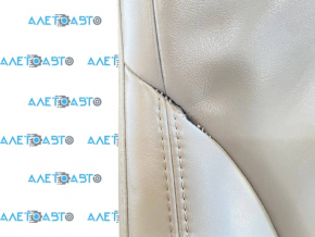 Driver's seat Tesla Model S 12-15 pre-rest, type 2, with airbag, electric, gray leather, heated, cracked leather, scratches, needs cleaning, tears Used