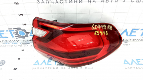 Light outer wing right BMW X7 G07 19-22 LED, oxidized connector, working