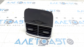 Rear air duct deflector Audi A3 8V 15-16 black, chrome
