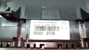 Instrument cluster VW Tiguan 09-17 76k scratches