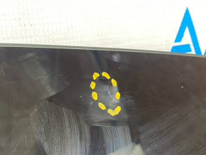 Center pillar trim outer left Tesla Model S 12-20 scratches, crack Used