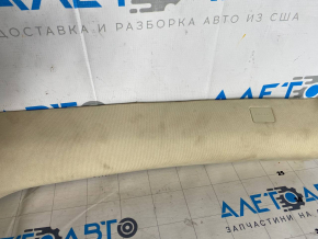 Front pillar trim right Tesla Model S 12-20 beige fabric, dry cleanable Used