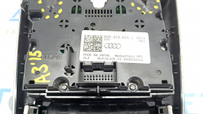 Audi A3 8V 15-16 MMI control panel under start-stop, broken fasteners