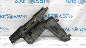 Left trunk bottom protection VW Passat 20-22 tears, dented fastening