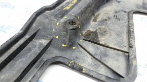 Left trunk bottom protection VW Passat 20-22 tears, dented fastening