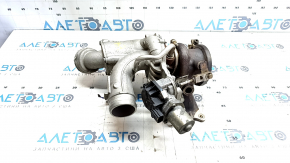 Turbine assembly with manifold and cooling pipes VW Passat b7 12-15 USA 1.8T 89k
