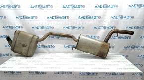 Rear muffler with barrel VW Passat 20-22 2.0T Used