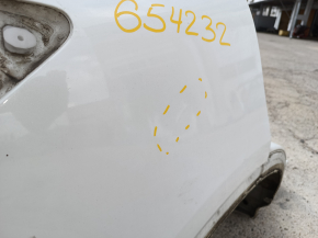 Quarter wing rear right Honda HR-V 16-22 on the body, white. rusty, dent, bumps