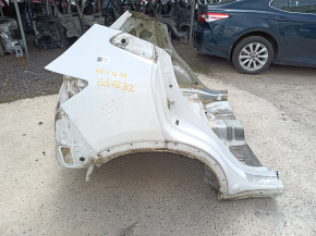 Quarter wing rear right Honda HR-V 16-22 on the body, white. rusty, dent, bumps