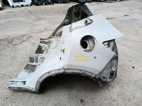 Quarter wing rear left Honda HR-V 16-22 on the body, white. rusty, pokes