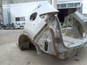 Quarter wing rear left Honda HR-V 16-22 on the body, white. rusty, pokes
