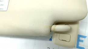 Right visor BMW X7 G07 19-22 Canberra-beige, without hook, for cleaning