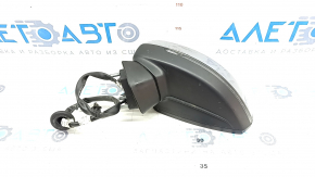Side mirror left Audi A3 8V 15-20 4d, 5d, 6 pins, turn signal, heated, silver