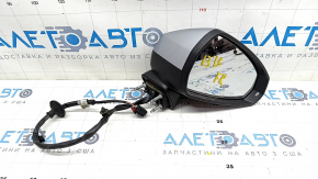 Side mirror right Audi A3 8V 15-20 4d, 5d 6 pins, turn signal, heated, silver