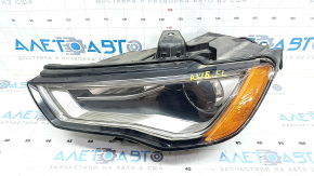 Front left headlight complete Audi A3 8V 15-16 xenon hid, with lower mount, sand
