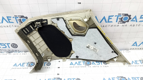 Rear pillar trim rear left BMW X7 G07 19-22 Canberra-beige, under speaker, for cleaning, rusty mesh