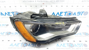 Front right headlight complete Audi A3 8V 15-16 xenon hid, with lower mount, sand