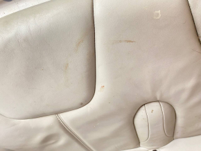 Back row of seats 2nd row Tesla Model S 12-15 pre-restored, grey leather, dry-cleanable, dented, scratches Used