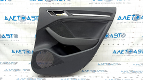 Door trim card rear right Audi A3 8V 15-16 4d, 5d, black